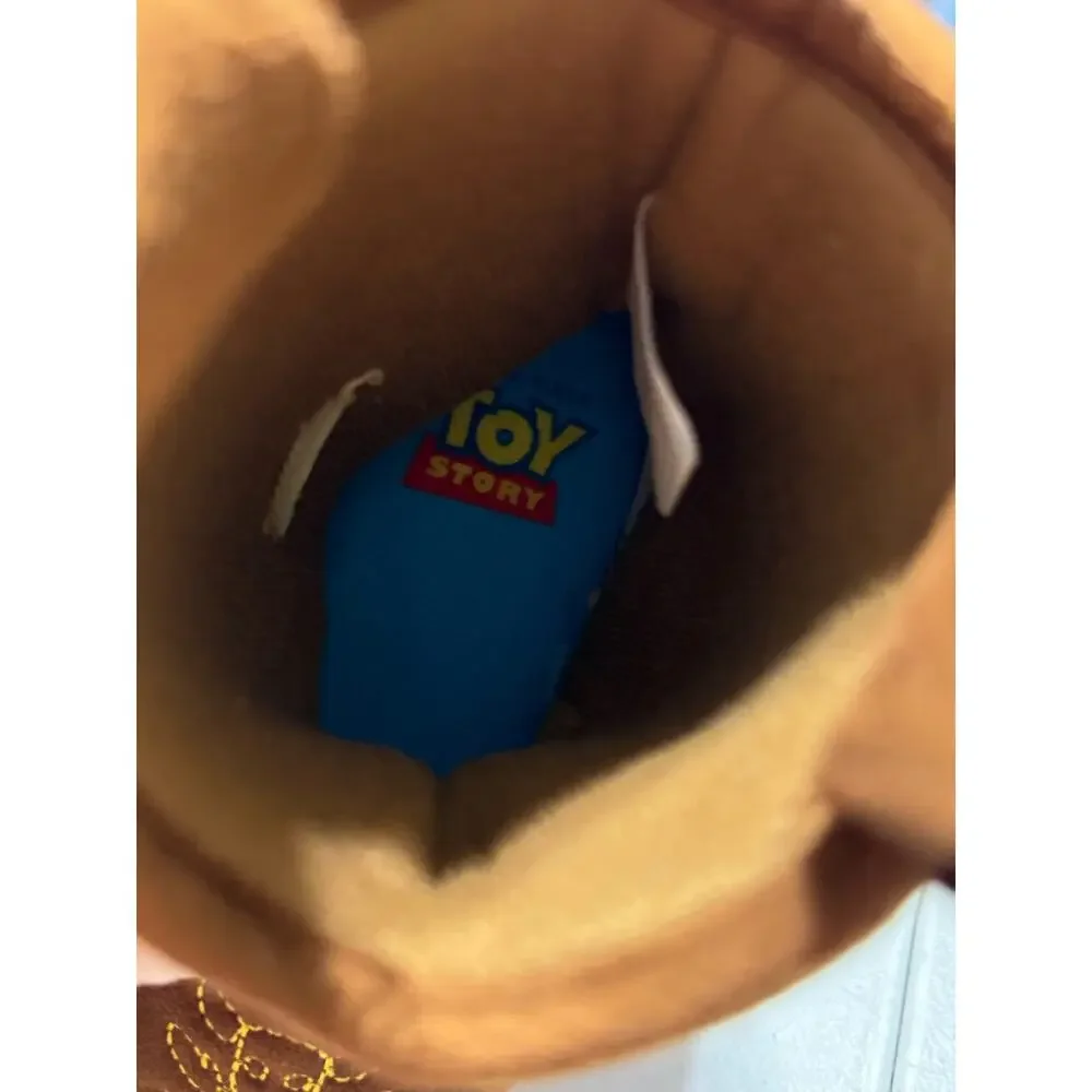 Disney Toy Story Woody Cowboy Boot House Slippers 7-8